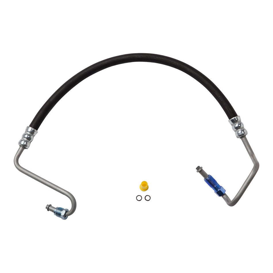 Plews & Edelmann 80293 Power Steering Pressure Hose: Replacement for - 2002-97 Jeep Wrangler, TJ, Black