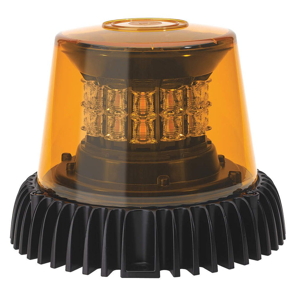 LED Strobe Light,Amber,8,Round,12/24V