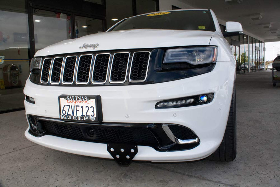 STO N SHO Front License Plate Bracket Compatible with 2012-2016 Jeep Grand Cherokee SRT (SNS61)