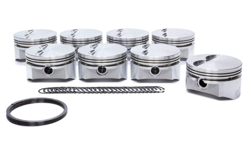 D.S.S. Racing SBC 4.030 in Bore E Series Forged Piston 8 pc P/N 8705-4030