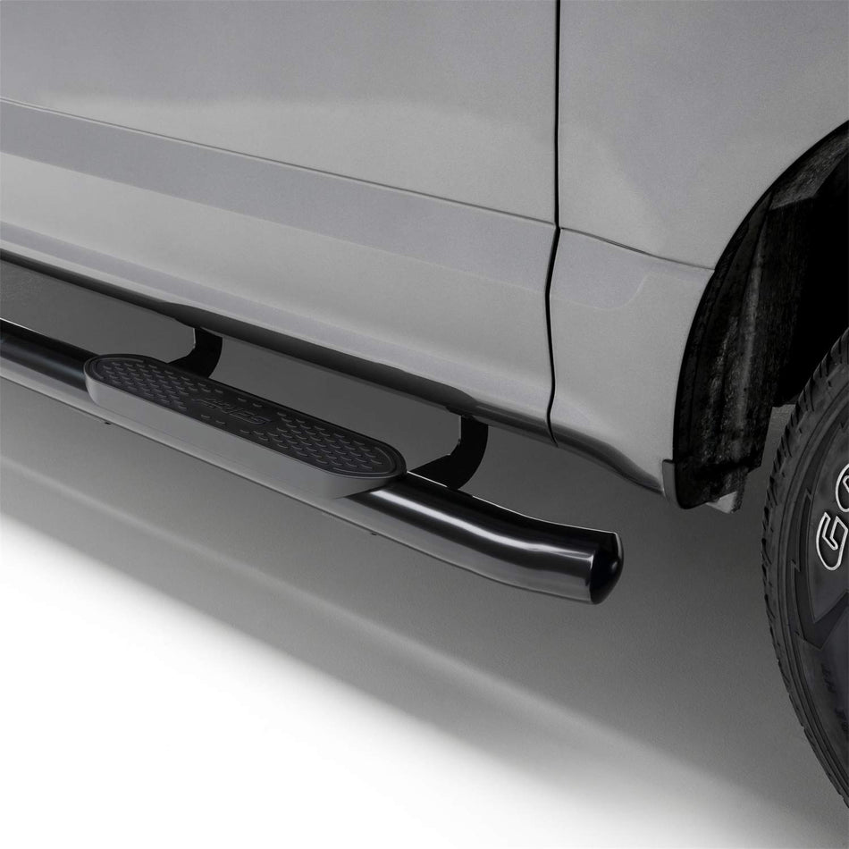 Aries Offroad S223041 The Standard; 4 in. Oval Nerf Bar; Black;