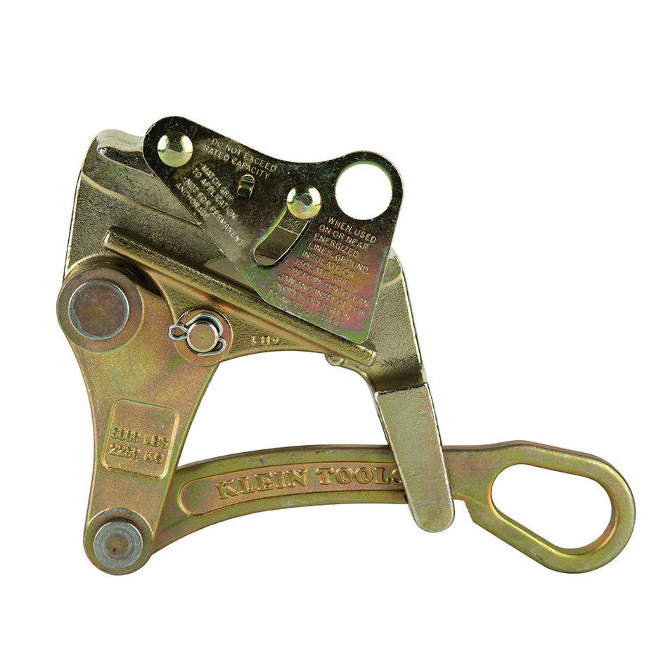 Klein Tools 1675-20 Parallel Wire Pulling Jaw Grip, 1675 Series with Hot Latch and Locking Handle