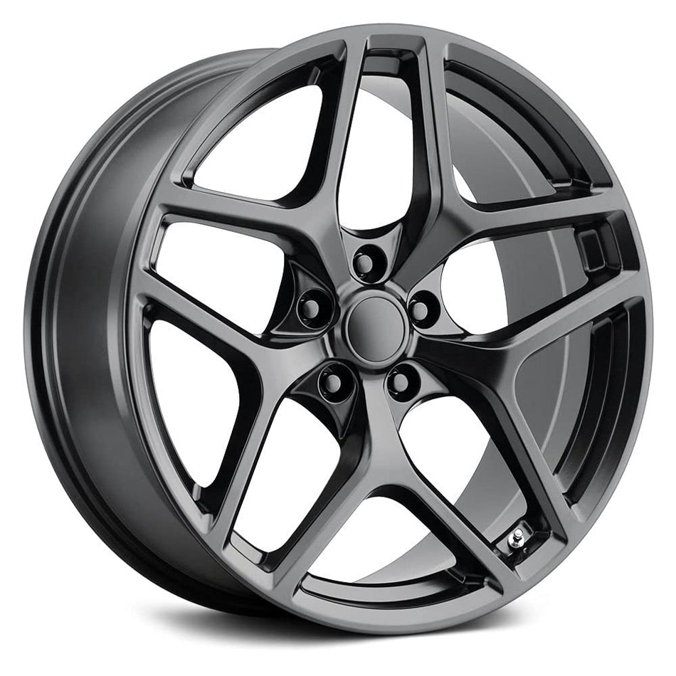 Voxx Replica CAMARO 28Z Custom Wheel - 20x9, 27 Offset, 5x120.65 Bolt Pattern, 67.1mm Hub - Gloss Black Rim