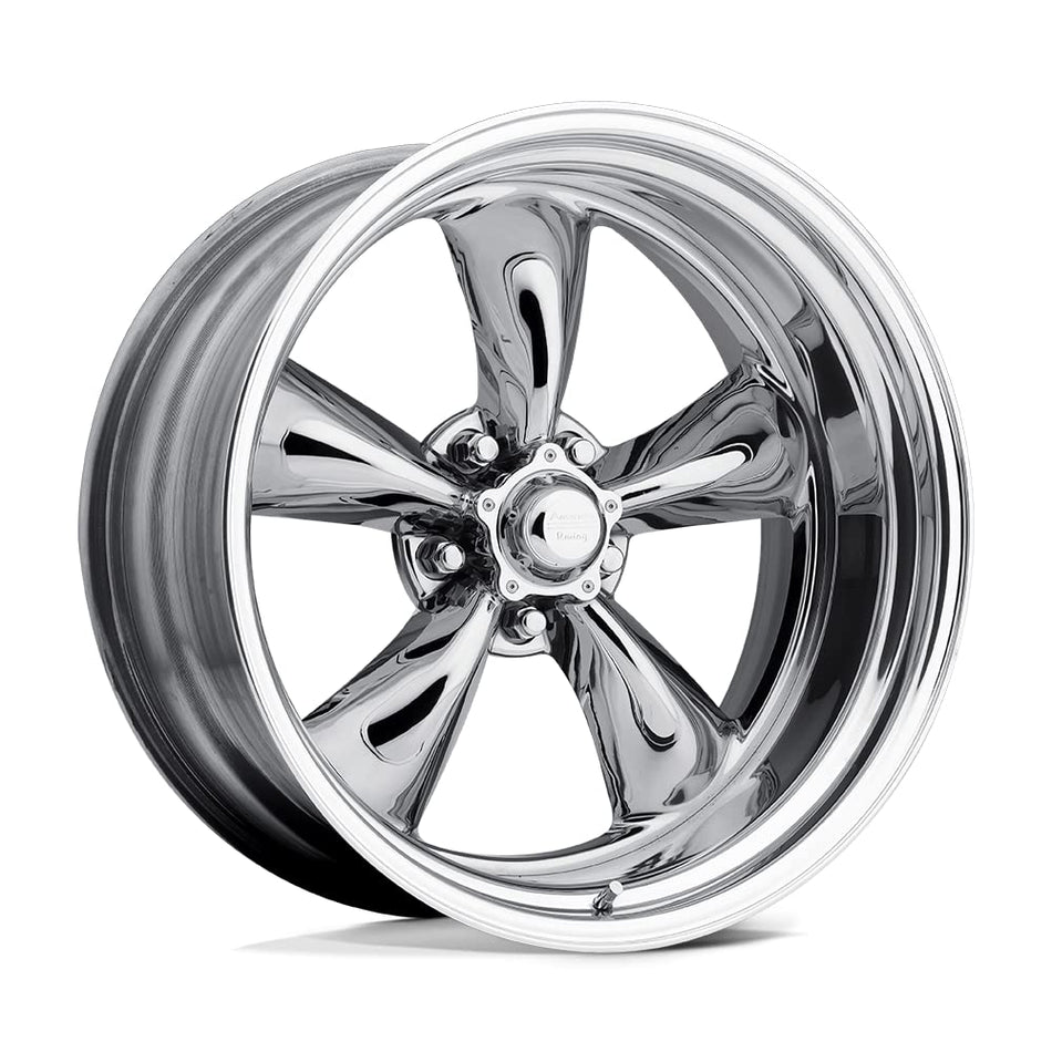 VN405 TORQ THRUST II CUSTOM 15x10, Bolt Pattern: 5x4.5/, Offset: -11, POLISHED, set of 1