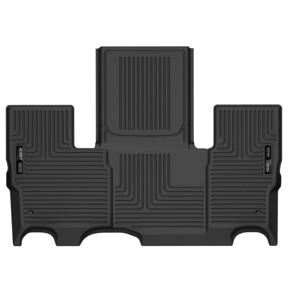 Husky Liners u2014 X-ACT Contour | Fits 2022 - 2024 Jeep Wagoneer and Jeep Grand Wagoneer w/2nd Row Bucket Seats, 3rd Row - Black, 1 pc. | 51361