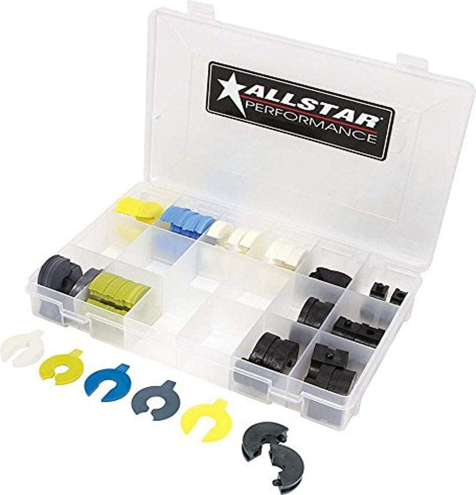 Allstar Performance ALL64402 60-Piece 14mm Shock Shim Standard Kit