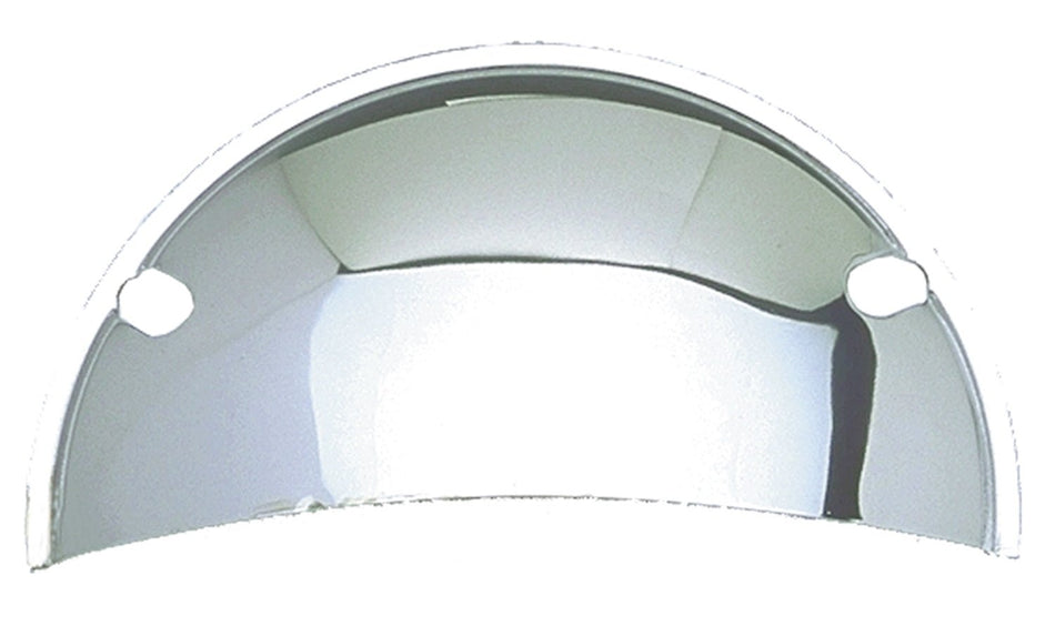 Trans-Dapt Performance 9511 Chrome 3/4" Half-Round Headlight Rock Guards - Set of 2