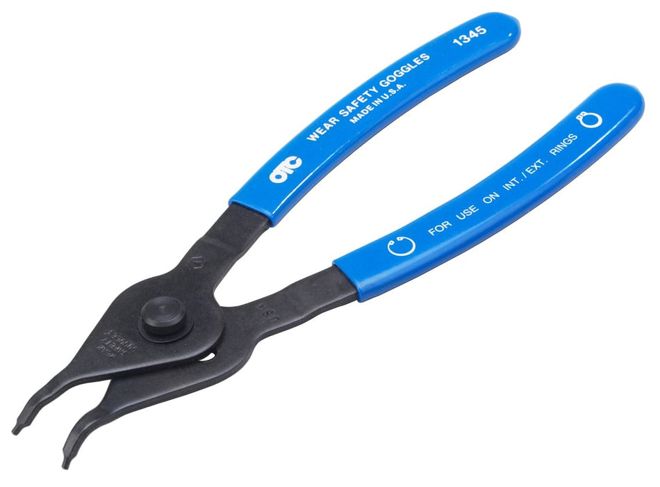 OTC (1345) Retaining Ring Pliers - .070 dia., 45u00b0 Tip