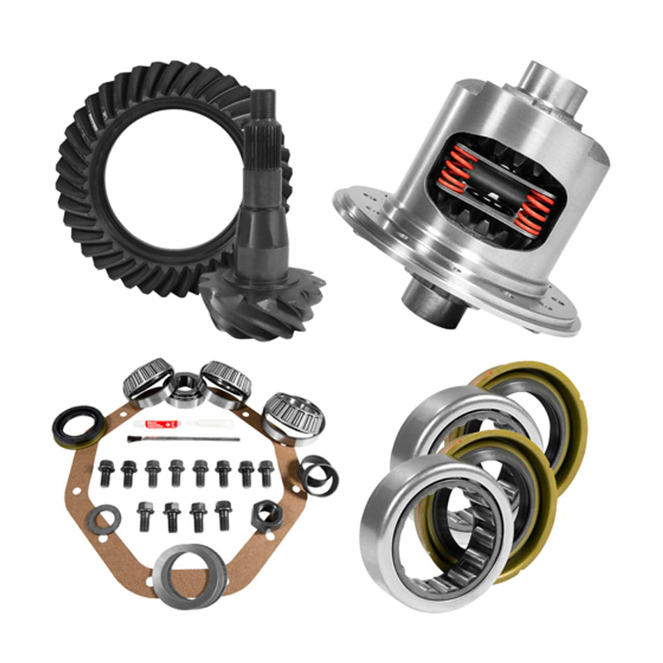 9.25 CHY 3.91 Rear Ring & Pinion, Install Kit, 31spl Posi, 1.7 Axle Bearings ZGK2081