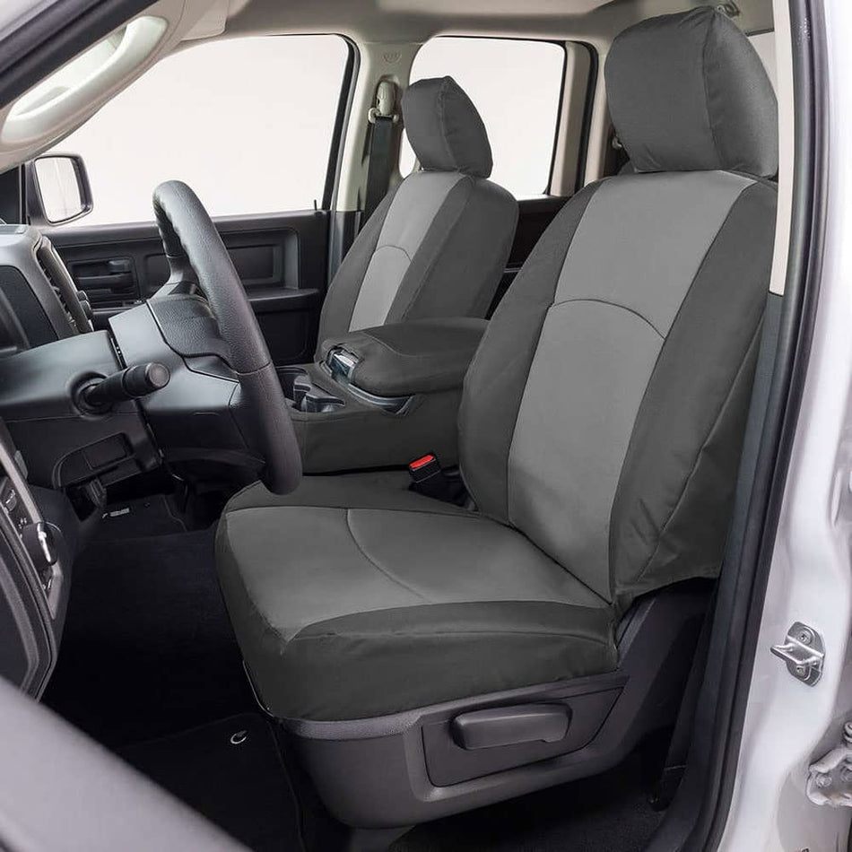 Precision Fit Endura Front Row Seat Covers Silver/Charcoal GTT1045ABENSC