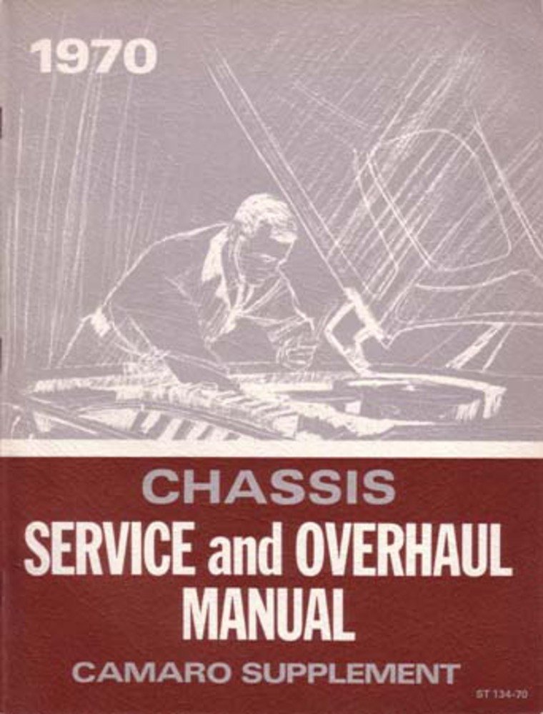 bishko automotive literature 1970 Chevrolet Camaro Shop Service Repair Manual Book Engine Electrical OEM
