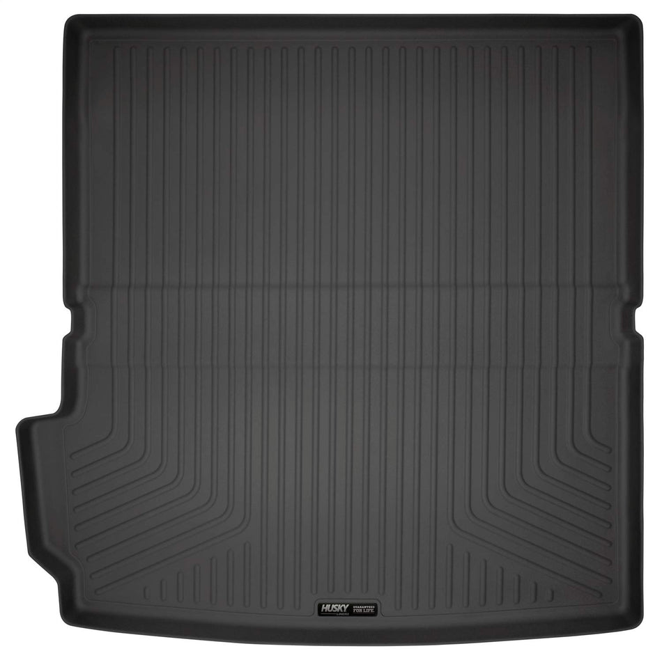 Husky Liners u2014 Weatherbeater | Fits 2018 - 2023 Chevrolet Traverse - Cargo Liner Behind 2nd Row - Black | 22051