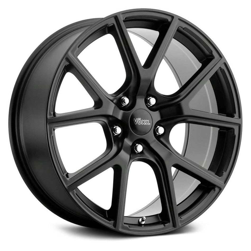 Voxx LUMI Custom Wheel - 18x8, 40 Offset, 5x120.65 Bolt Pattern, 72.56mm Hub - Matte Black Rim