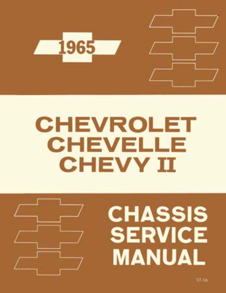 bishko automotive literature 1965 Chevelle Chevy ll Shop Service Repair Manual Engine Drivetrain Electrical