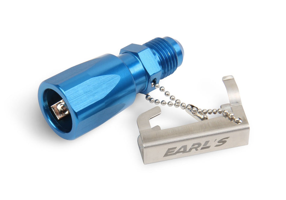 Earl's 991966ERLP -6 To 3/8 Quick Connect Fuel Fitting, 1 Pack