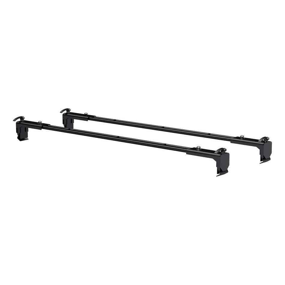 ARIES 2070450 Black Steel Quick-Release Roof Rack Crossbars, Fits Select Jeep Wrangler JK, JL, Gladiator
