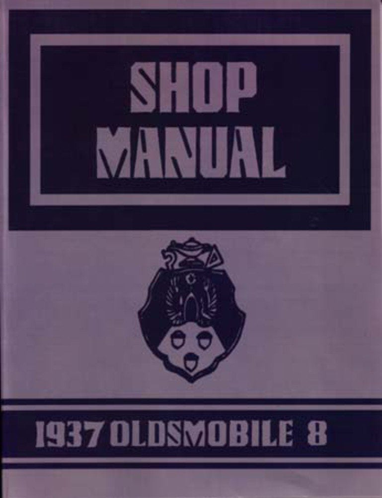 bishko automotive literature 1937 Oldsmobile Shop Service Repair Manual Book Engine Drivetrain Wiring OEM