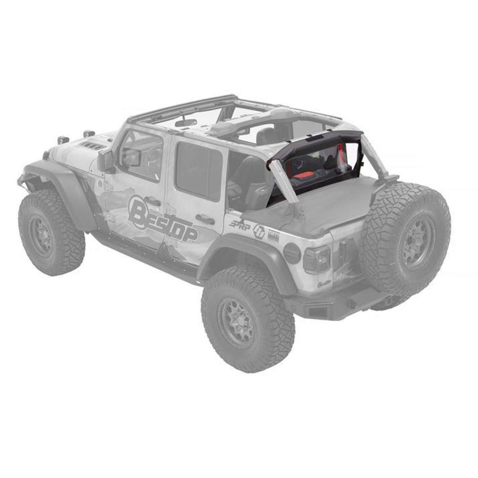 Bestop 8005335 Windjammer - '18-20 Wrangler JL 4-Door (Black Diamond)