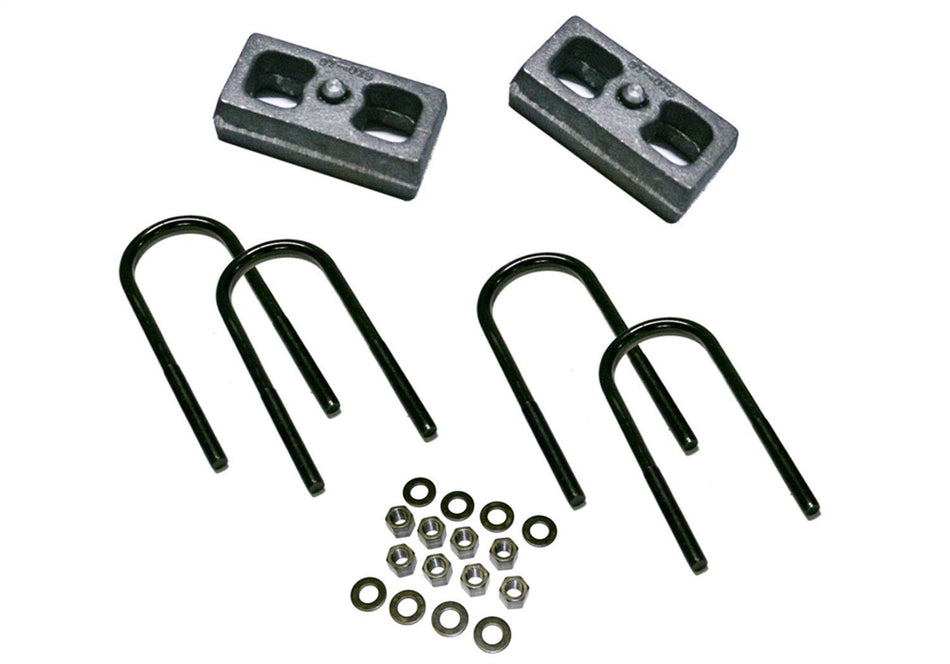 RealTruck SUPERLIFT SUSPENSION 1.5" Block Kit for Ford F-350 | Rear Lift Blocks, U-Bolts, & Hardware | 1516 | Fits 1983-1997 Ford F-350 4WD (Will Not Fit Dually)