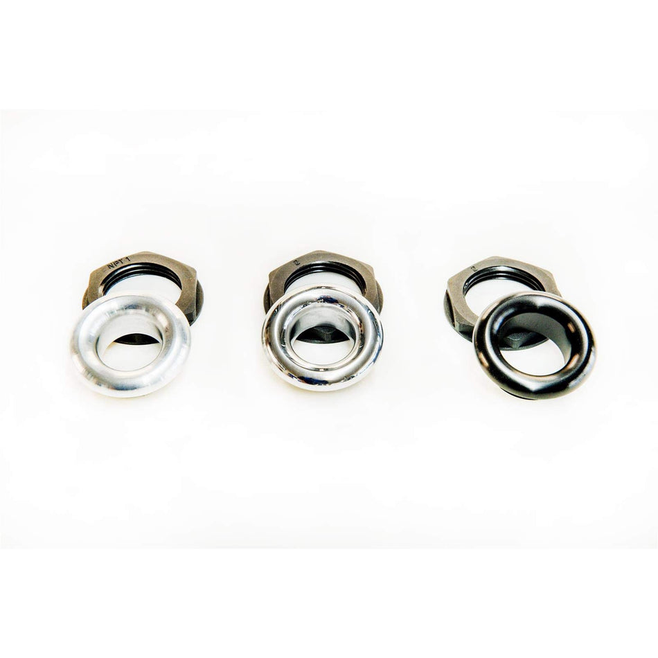 NotcHead 4500 Fire Wall Ring for 1/2 Heater Hose or AC #6 (Machined Finish), 1 Pack