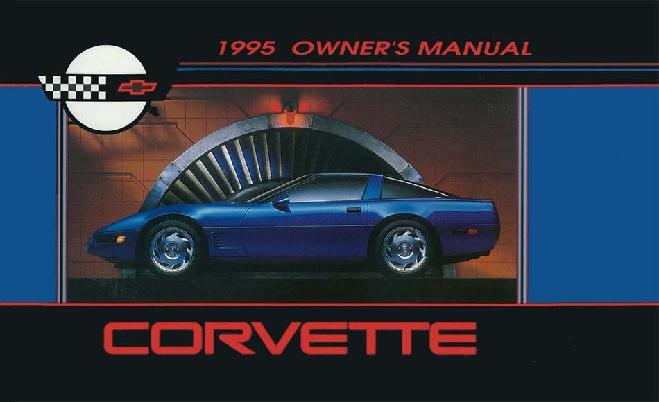 bishko automotive literature 1995 Chevrolet Corvette Owners Manual User Guide Reference Operator Book Fuses
