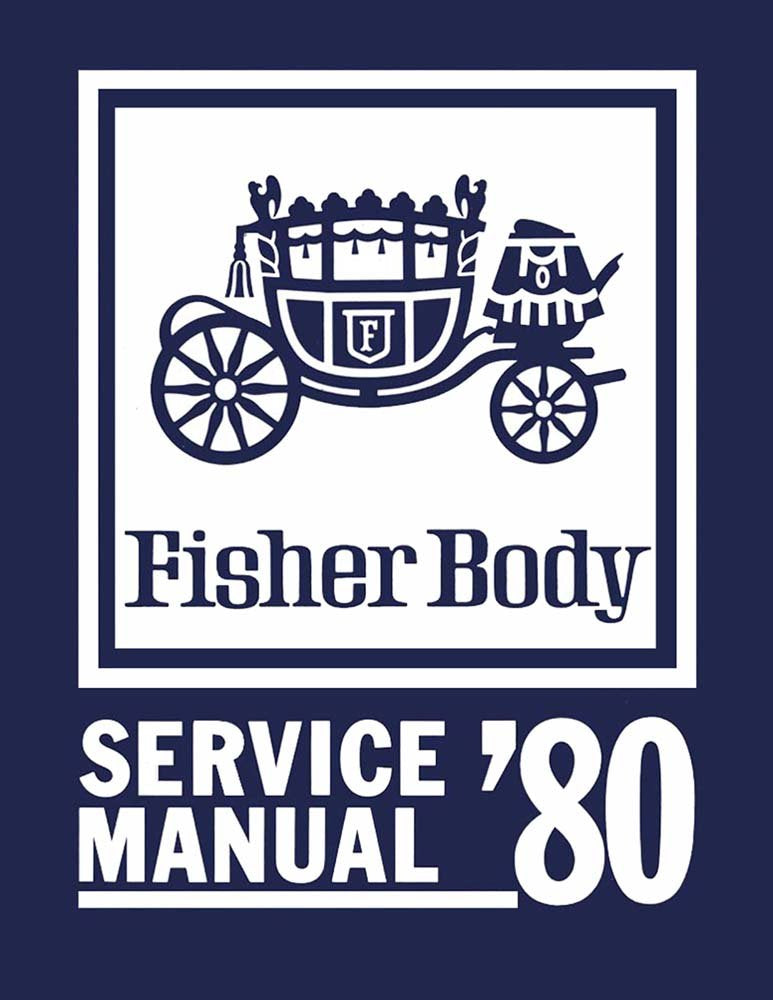 bishko automotive literature 1980 Buick Cadillac Chevrolet Body Shop Service Repair Manual Book Engine Wiring