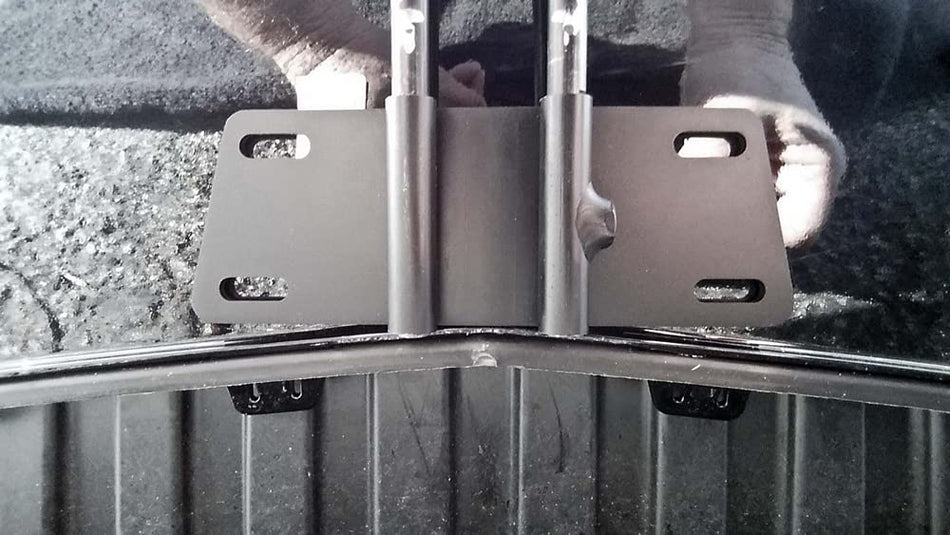 STO N SHO Front License Plate Bracket Compatible with 2016 Mercedes E400 Sport (SNS88)