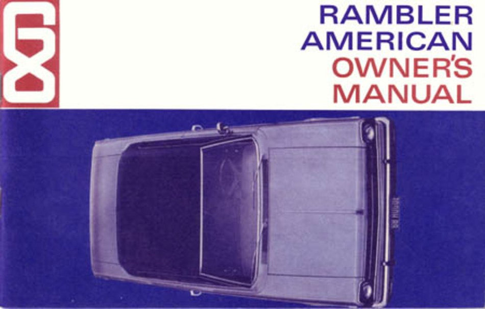 bishko automotive literature 1968 AMC American Owners Manual User Guide Reference Operator Book Fuses