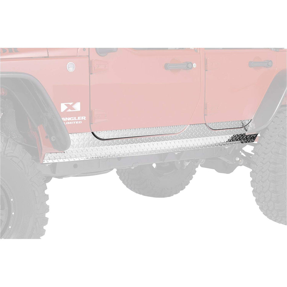 Warrior Products 922E 5" Side Plate for Jeep JK Unlimited 07-10