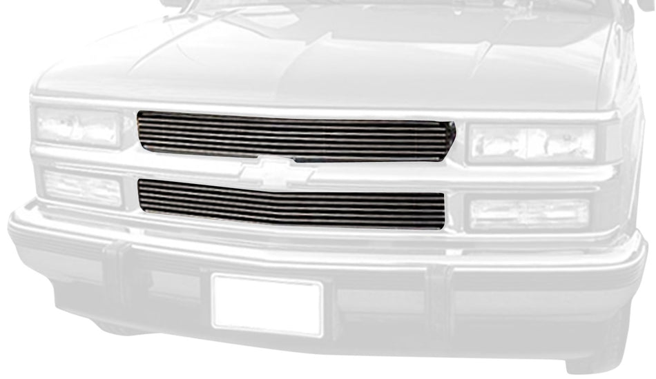 Carriage Works 40232 Polished Aluminum Billet Grille