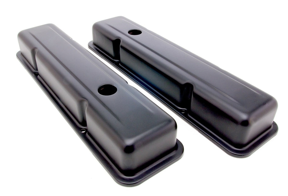 Trans-Dapt 8688 Black Valve Cover (Short Baffled 58-86 SBC)
