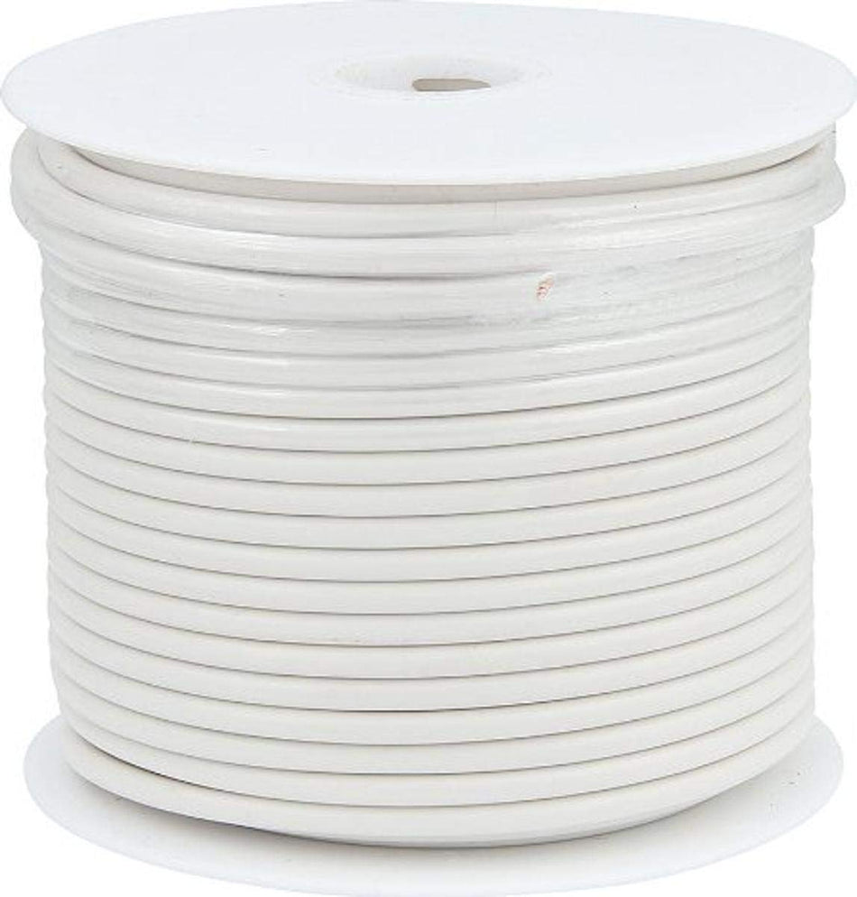 Allstar Performance ALL76567 12 AWG Primary Wire, White, 100'