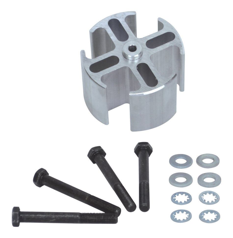 Flex-a-lite 14536 Mill Finish 2 Fan Spacer Kit