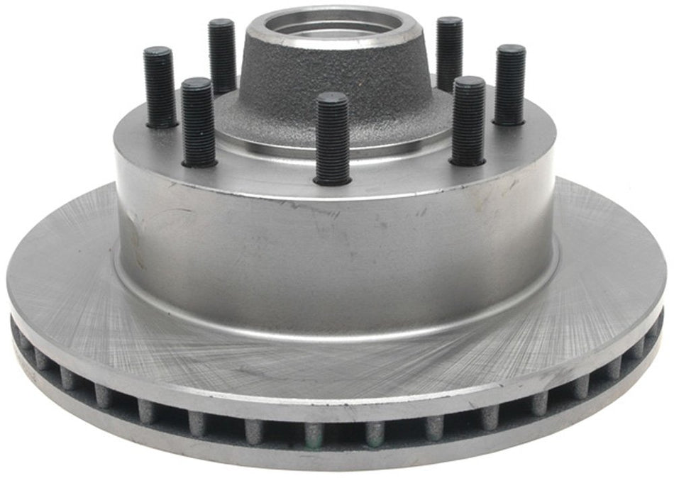 Raybestos R-Line Replacement Front Disc Brake Rotor and Hub Assembly for Select Ford E250/E350 Econoline/Econoline Club Wagon/F250/F350 Model Years (6163R)