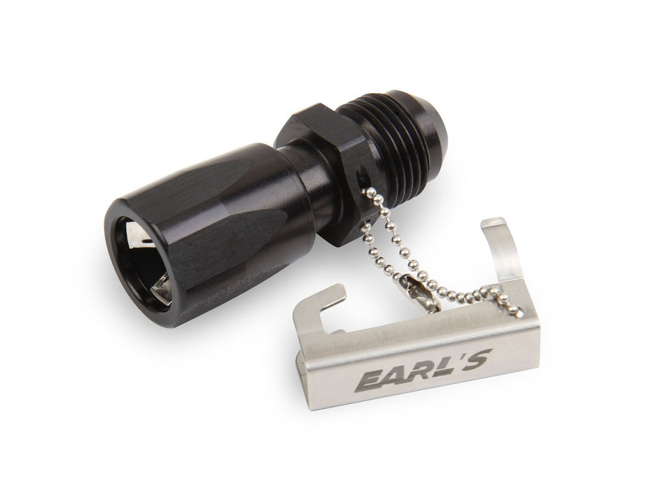 Earl's -8 To 3/8 Quick Connect Fuel Fitting