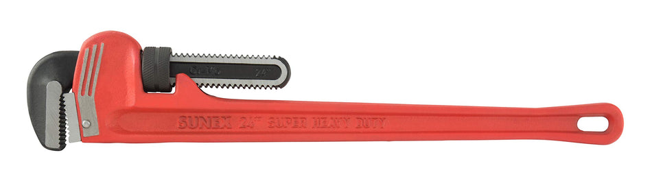 Sunex 3824 24-Inch Super Heavy Duty Pipe Wrench with Ductile Cast Iron Handle