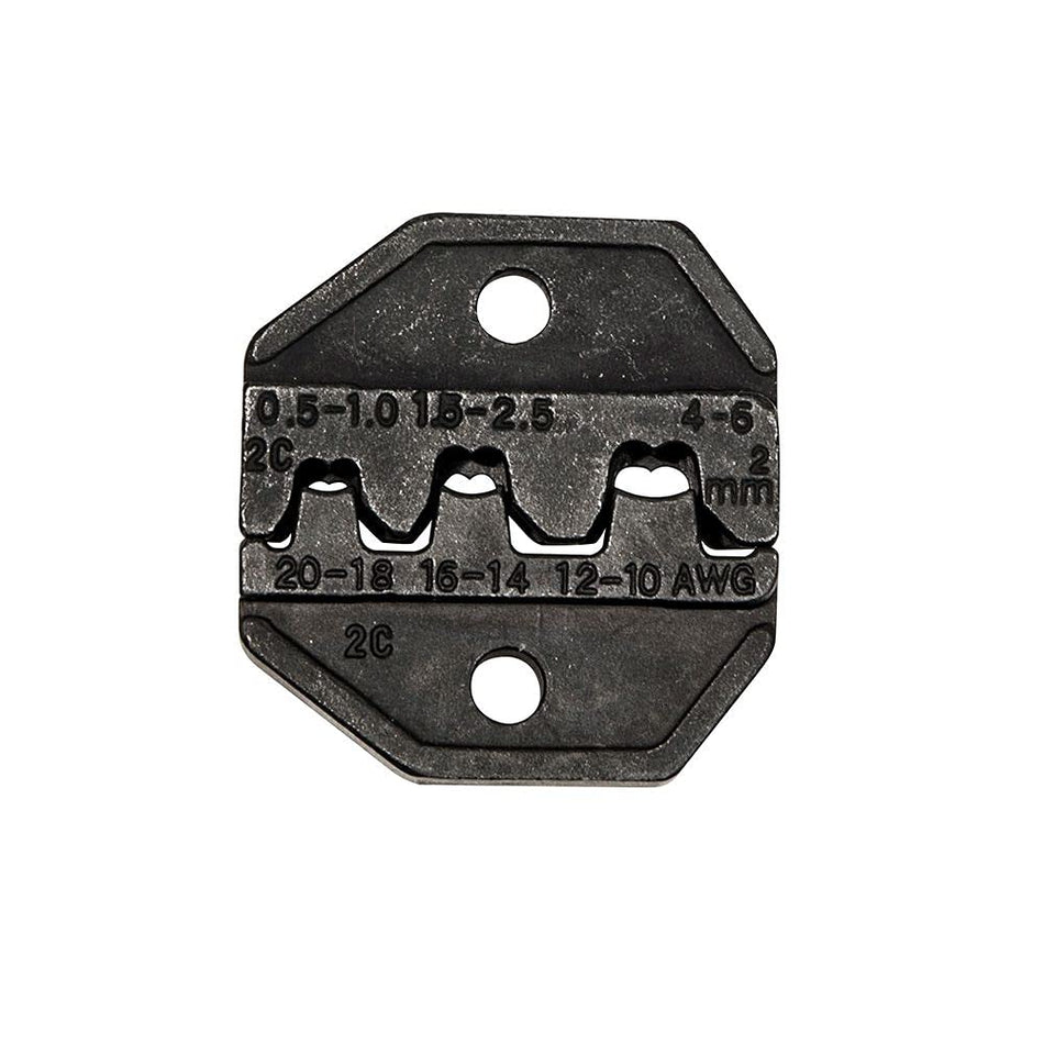 Klein Tools VDV205-036 Wire Crimper Die, Terminal, Open Barrel, AWG 10-20, Replacement Die, Non Insulated