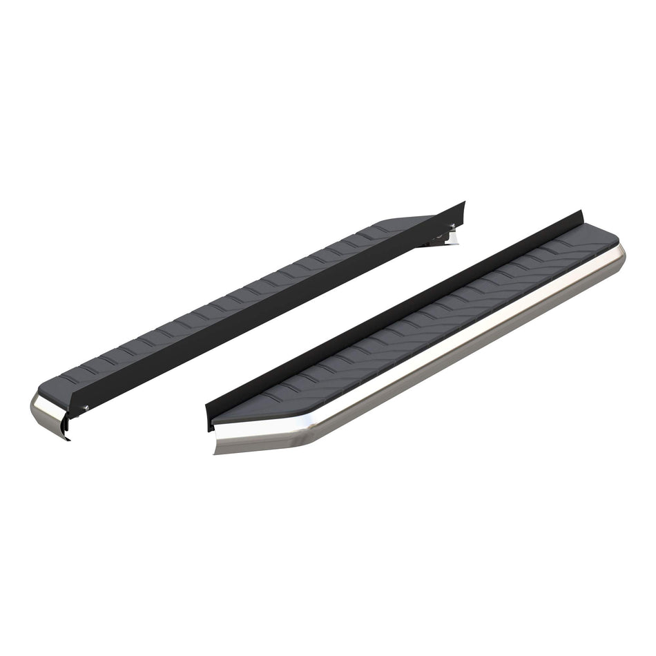 ARIES 2051870 AeroTread 70-Inch Polished Stainless Steel SUV Running Boards, Brackets Sold Separately