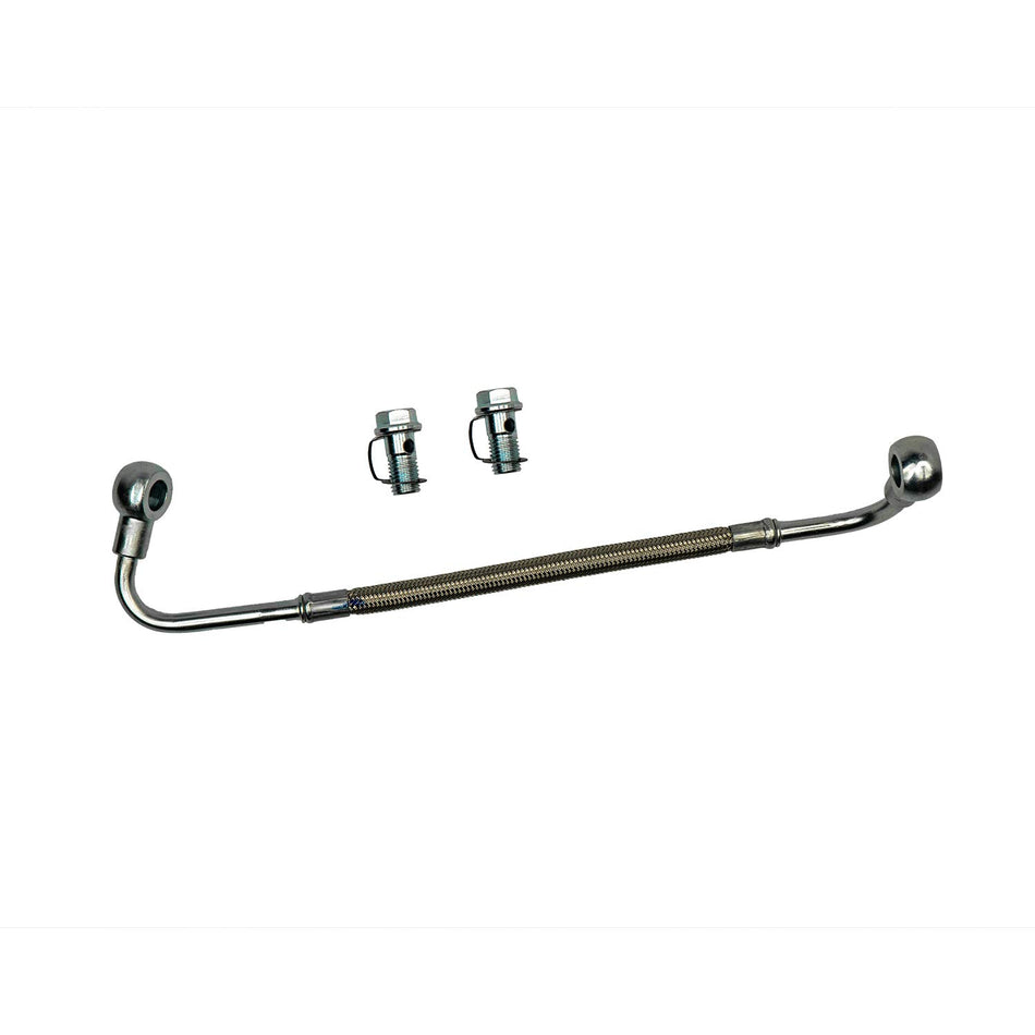 Edelmann 1025 Turbo Oil Line Kit - for 2004-01 Chevrolet Silverado, GMC Sierra; V-8 6.6 L DIESEL