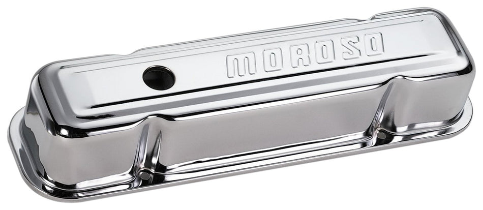 Moroso VALVE COVERS, PONTIAC, CHROME