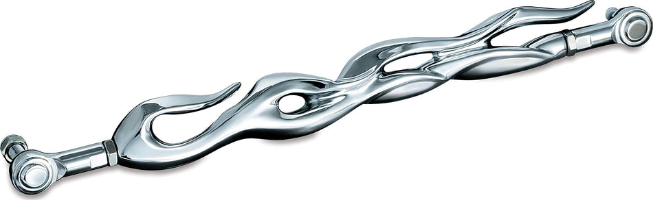 Kuryakyn 1077 Shift Linkage for 1980-2019 Harley-Davidson Motorcycles, Chrome