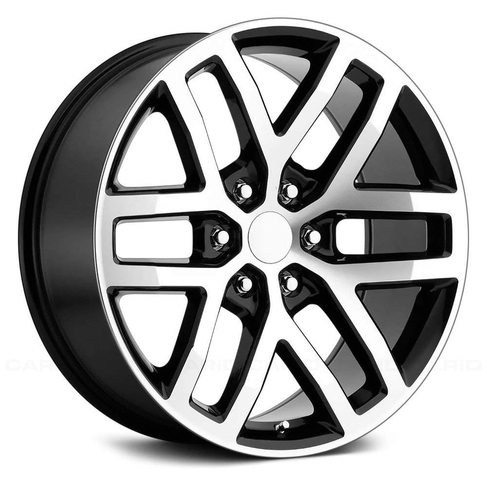 REPLICA BY VOXX Raptor 20X9 6X135 Offset 25 Gloss Black Machined (Quantity of 1)