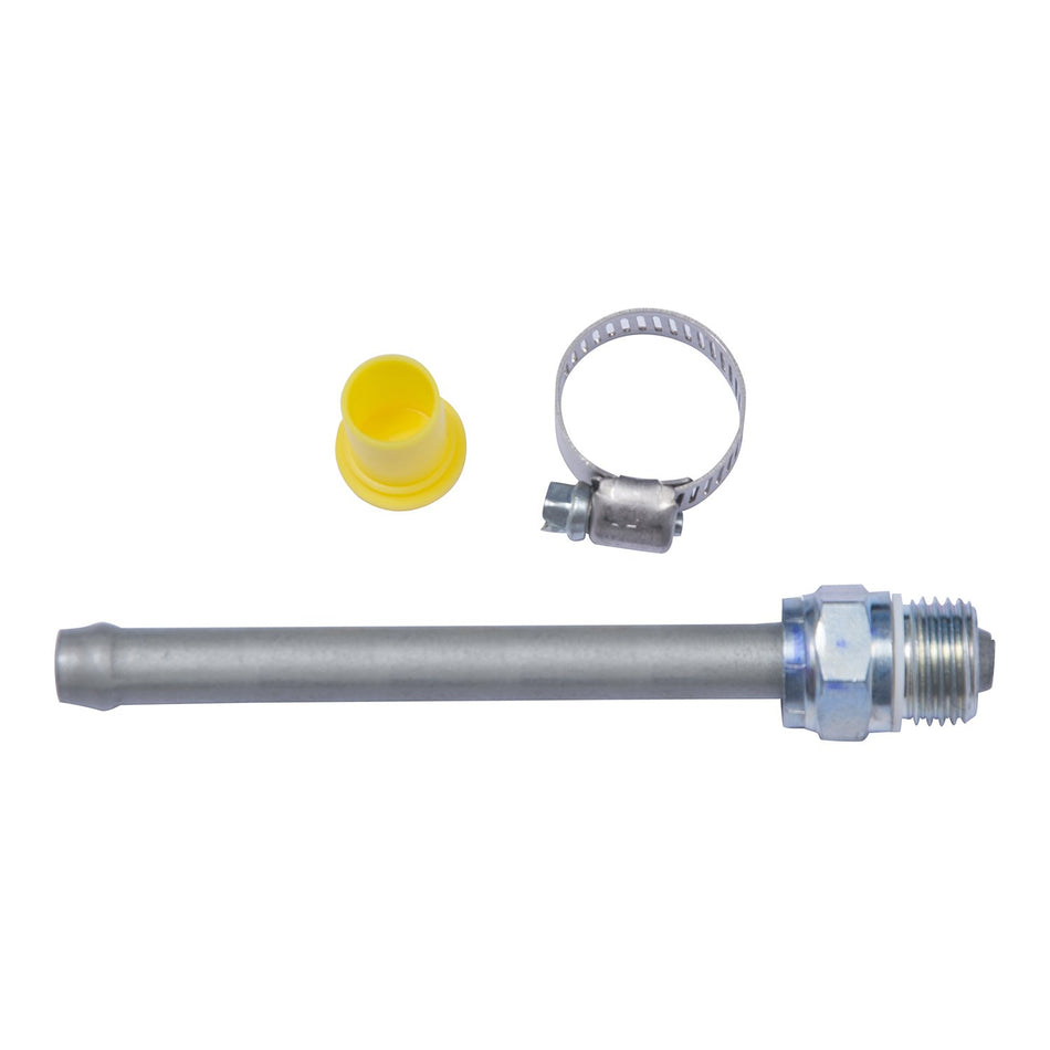 Edelmann 39105 Power Steering Line End Fitting; 16mm Swivel O-Ring x 3/8 Beaded Tube - Straight