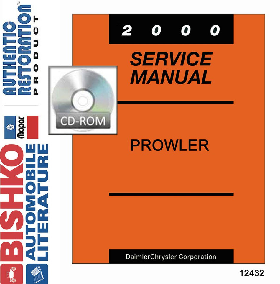 2000 Plymouth Prowler Shop Service Repair Manual CD Engine Wiring OEM