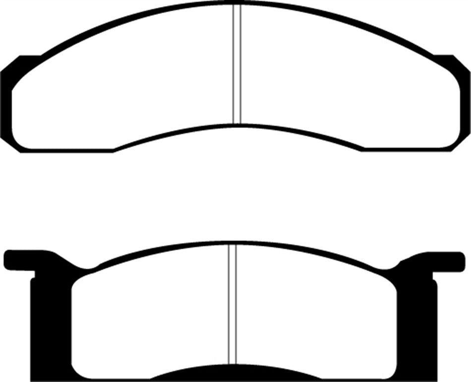 EBC Brakes UD034 Ultimax OEM Replacement Brake pad