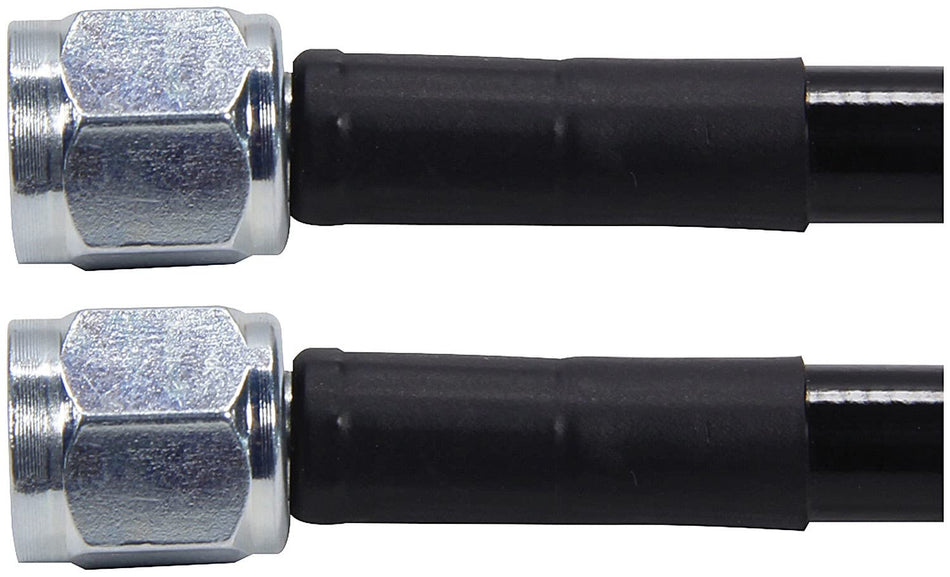 Allstar Coated Braided Line 24in #3Hose -3Str/-3Str Steel