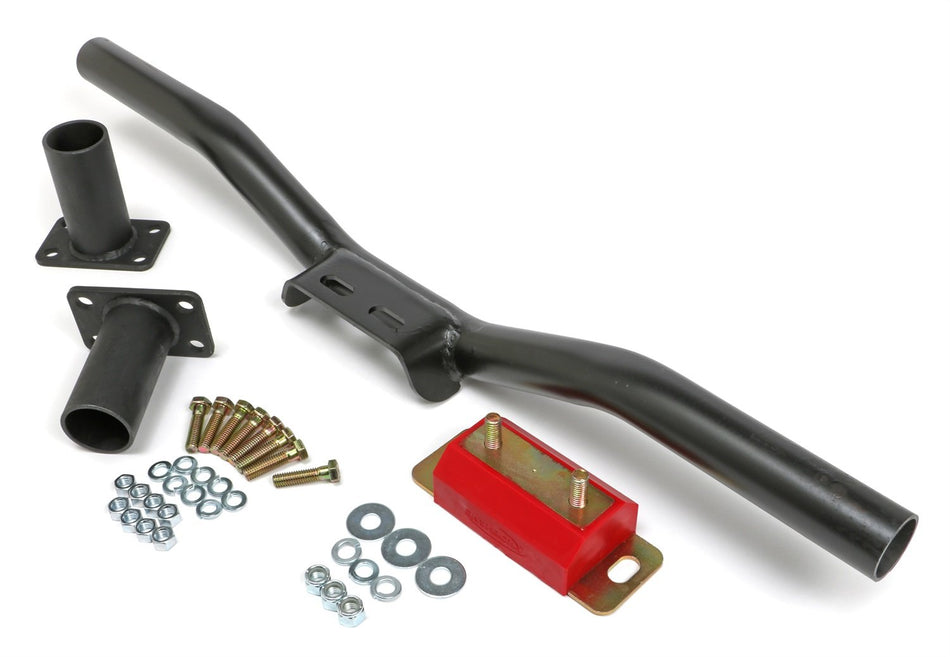 TRANS-DAPT PERFORMANCE - TRANS. CROSSMEMBER KIT-C4 & C6 3" DROP W/POLY PAD (6525)