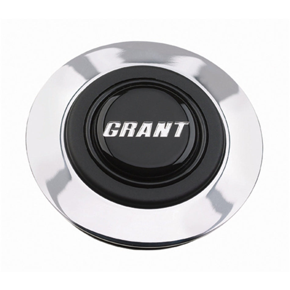 Grant 5863 Billet Horn Button (for Banjo Style Steering Wheels -Logo)