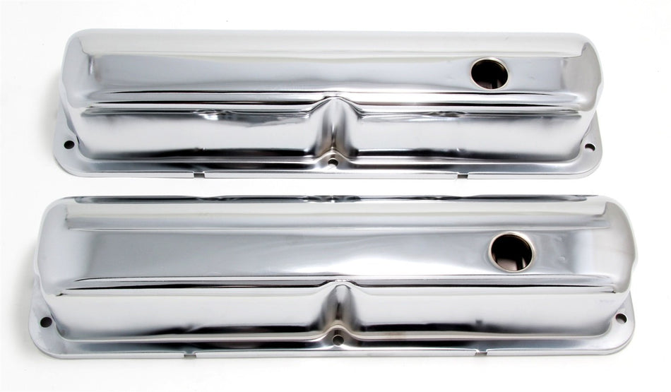 Trans-Dapt Performance 9296 Chrome Valve Covers - Set of 2