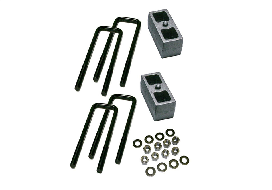 RealTruck SUPERLIFT SUSPENSION 3" Block Kit for Toyota 4-Runner/Pickup | Rear Lift Blocks, U-Bolts, & Hardware | 7138 | Fits 1979-1995 Toyota Pickup 4WD; 1979-1986 4Runner 4WD Fits w/ 2.5" Wide Ubolts